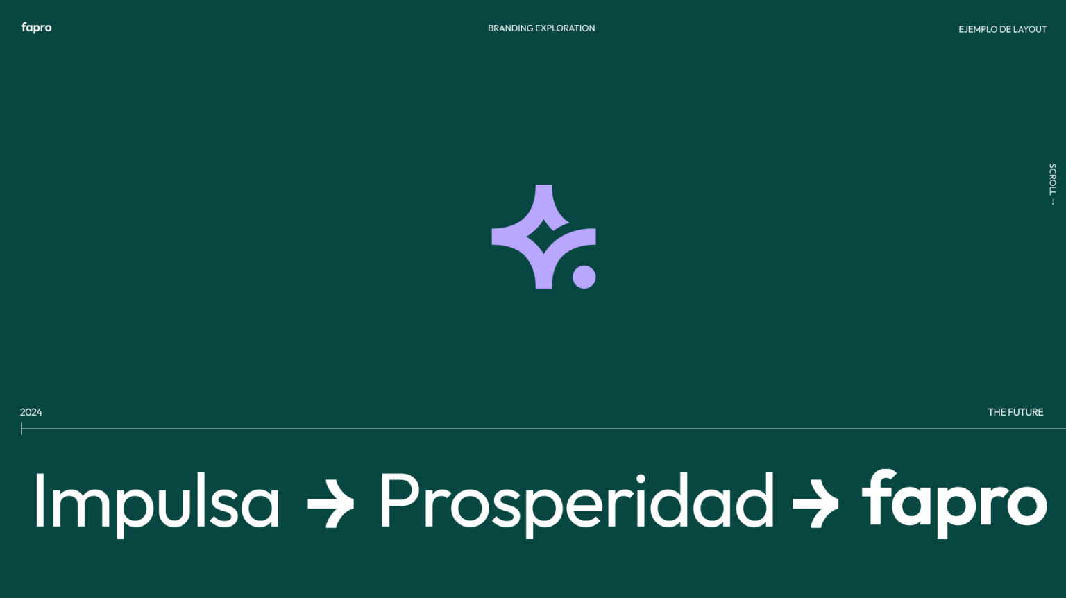Proyecto digital presentado en pantalla